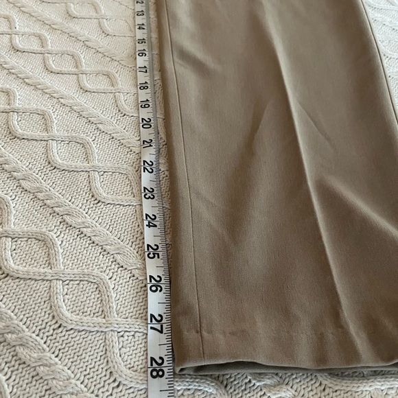 Zac & Rachel Tan Dress Pants/ Slacks Straight Leg women’s Size 12 - Picture 9 of 14